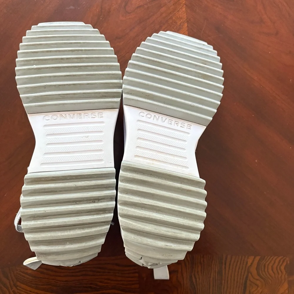 Converse Run Star Hike Chunky High Top Sneakers Unisex Womens 11 Mens 9.5 - Picture 13 of 16